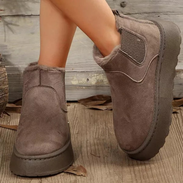 Women's Snow Ankle Boots Soft Plush Winter Shoes