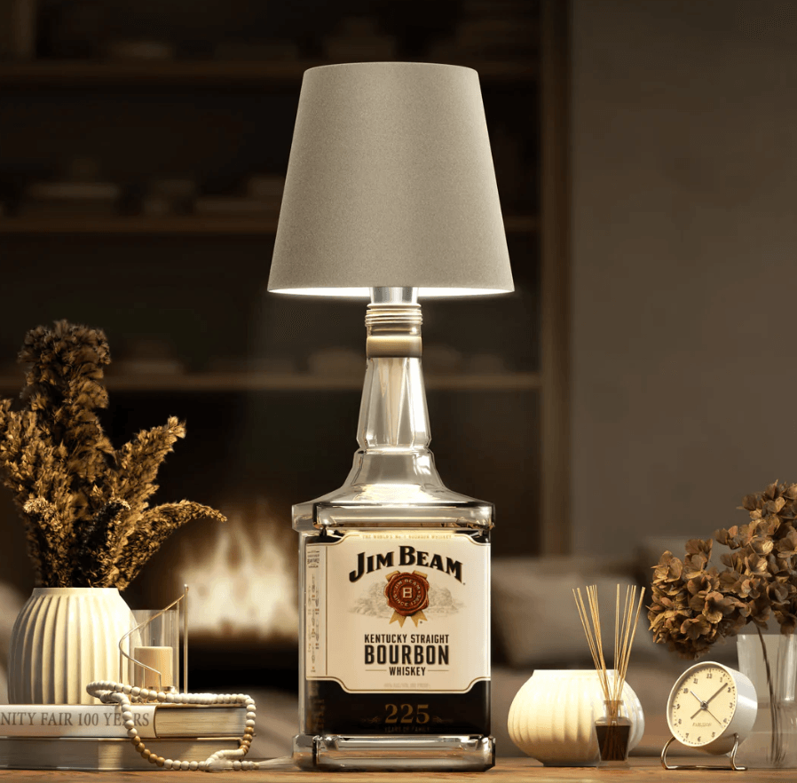 Upcycling Portable Bottle Lamp – RGB Multicolor
