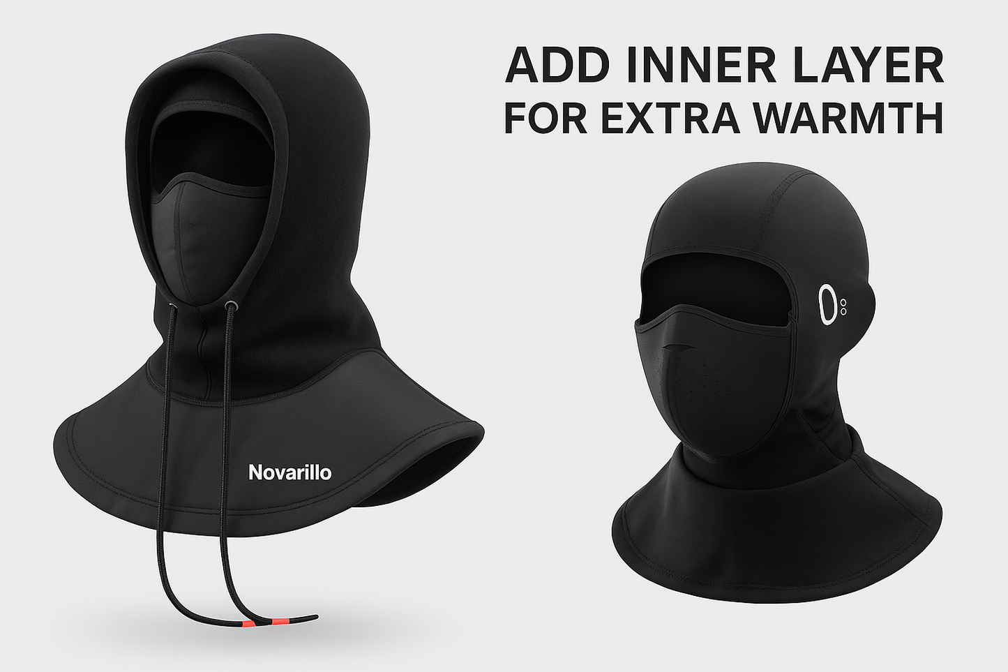 Winter Thermal Balaclava Hood – Full Face & Neck Protection