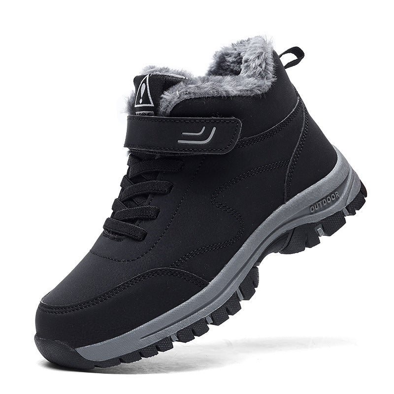Fleece-Lined Non-Slip Winter Boots