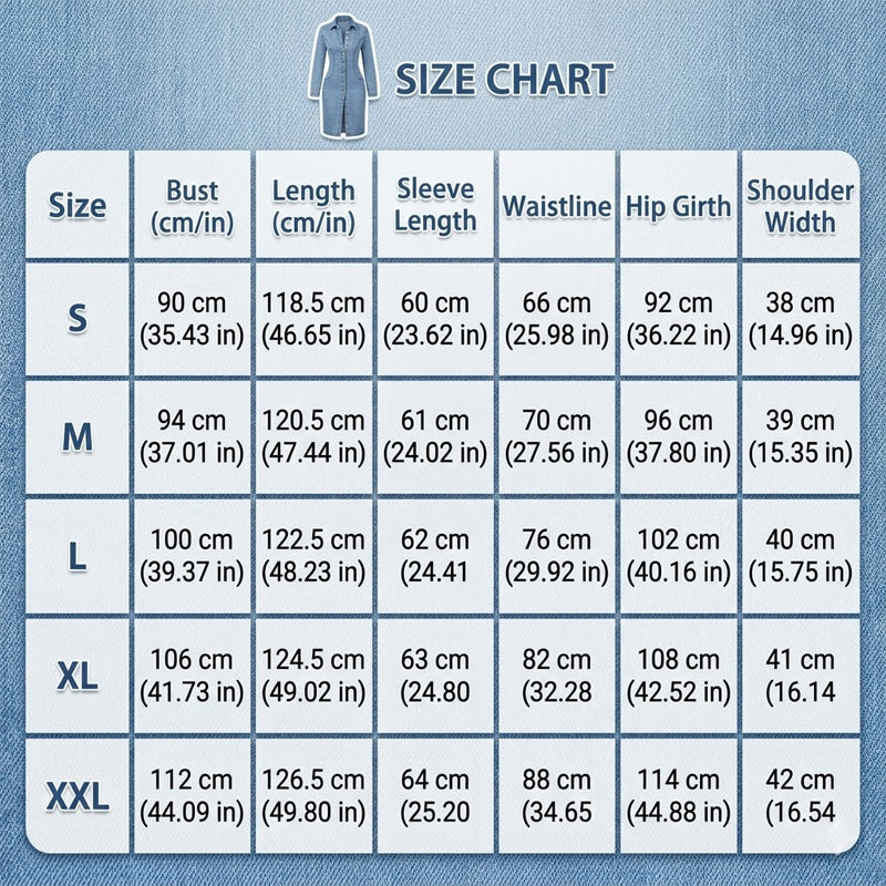 š LIMITED-TIME 50% OFF! ⨠Button-Down Denim Midi Dress ā Curvy, Chic, Versatile šµ