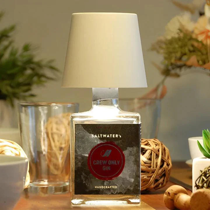 Upcycling Portable Bottle Lamp – RGB Multicolor