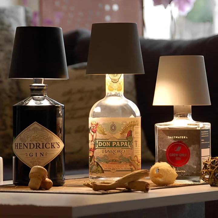Upcycling Portable Bottle Lamp – RGB Multicolor