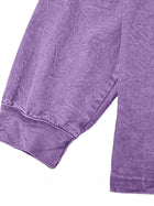 Men’s 100% Cotton Acid-Wash Henley Shirt