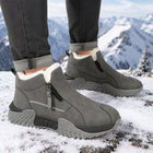 Men’s Warm Fleece-Lined Winter Ankle Boots