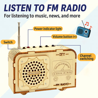 DIY FM Radio Kit Build a Real Working Radio