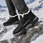 Men’s Warm Fleece-Lined Winter Ankle Boots