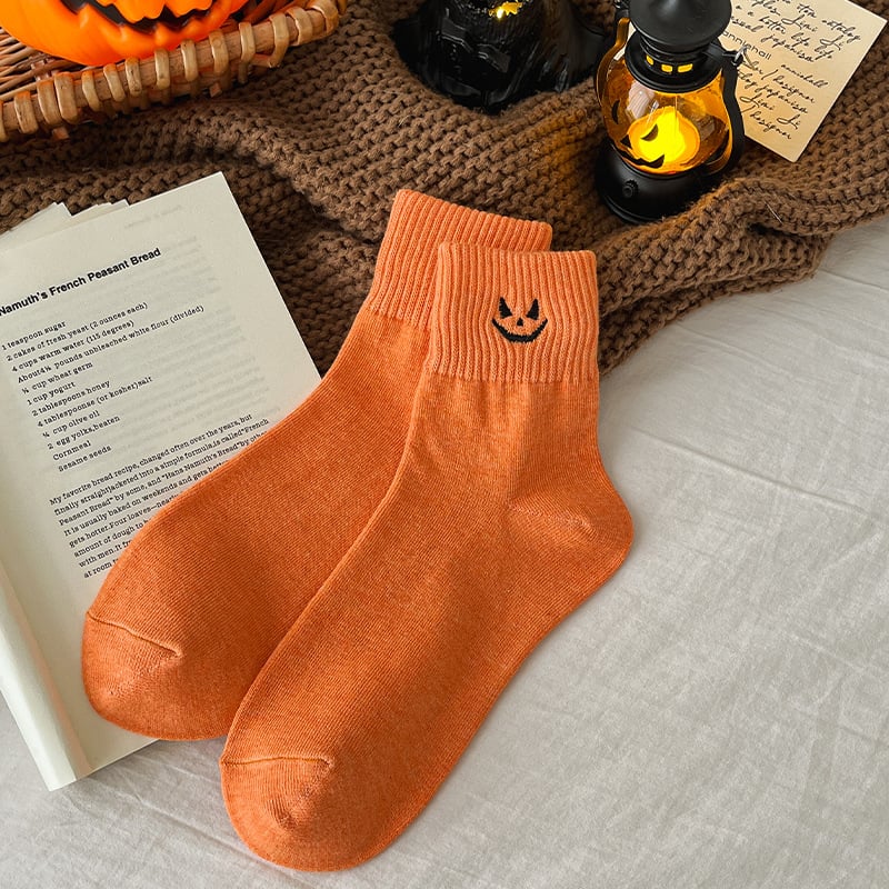 5-Pack Viral Cute Halloween Socks