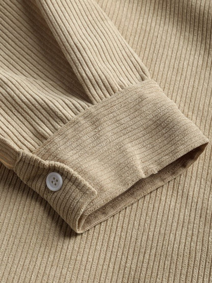 LONG SLEEVE BUTTON-UP SHIRT FOR MEN