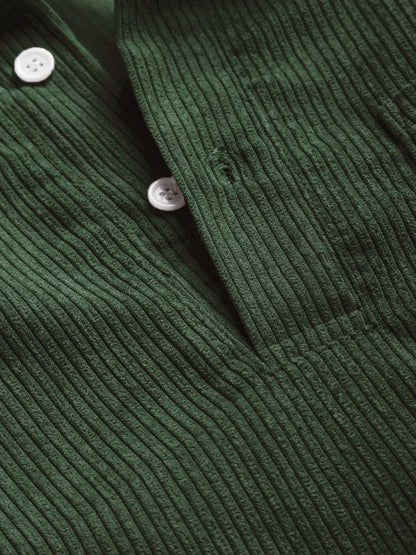 LONG SLEEVE BUTTON-UP SHIRT FOR MEN