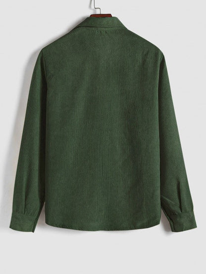 LONG SLEEVE BUTTON-UP SHIRT FOR MEN