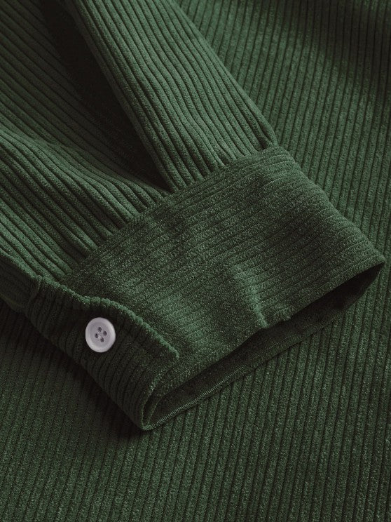 LONG SLEEVE BUTTON-UP SHIRT FOR MEN