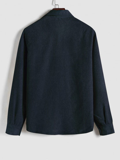 LONG SLEEVE BUTTON-UP SHIRT FOR MEN