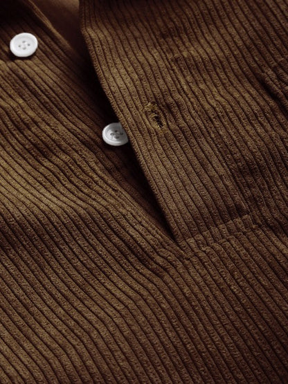 LONG SLEEVE BUTTON-UP SHIRT FOR MEN