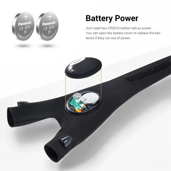 Hands-Free LED Half Finger Gloves