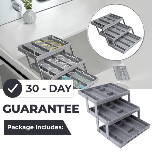 Multi-Level Smart Drawer Organizer