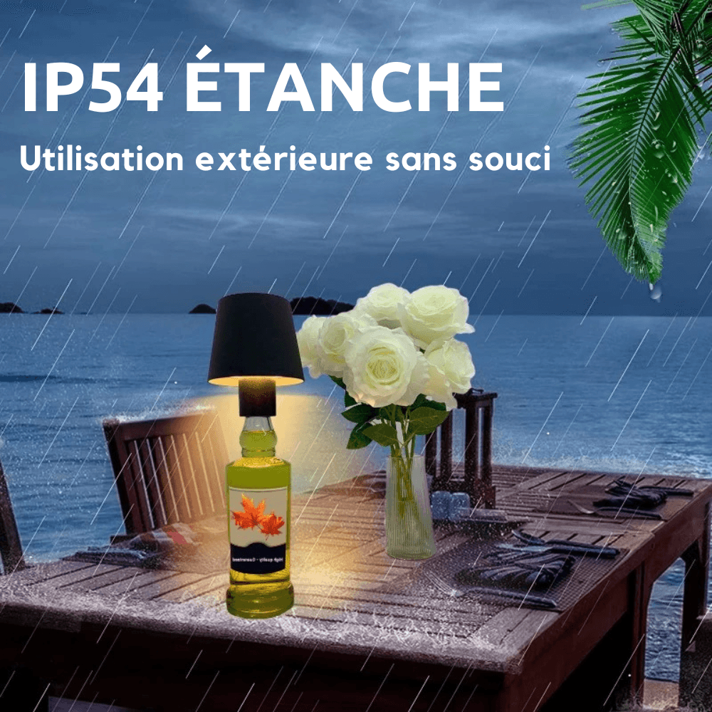 Upcycling Portable Bottle Lamp – RGB Multicolor