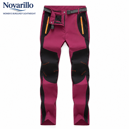 Windproof Waterproof Warm Elastic Waist Hiking Pants