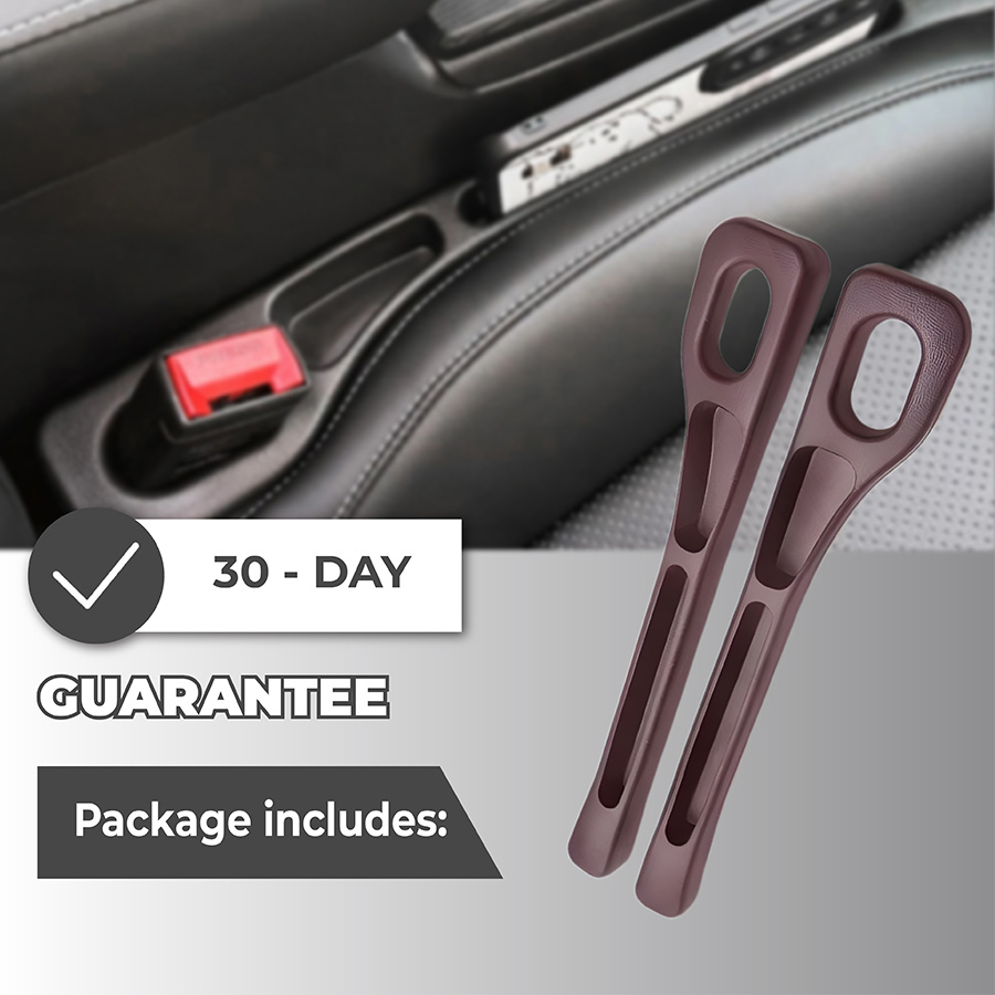 🎉 New Year Sale 50% OFF🎉Universal Car Seat Gap Filler Strip – Anti-Drop Pad with Seatbelt Slot