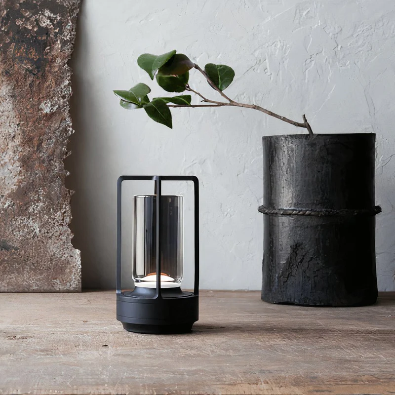 Dimmable Crystal Glass Touch Table Lamp