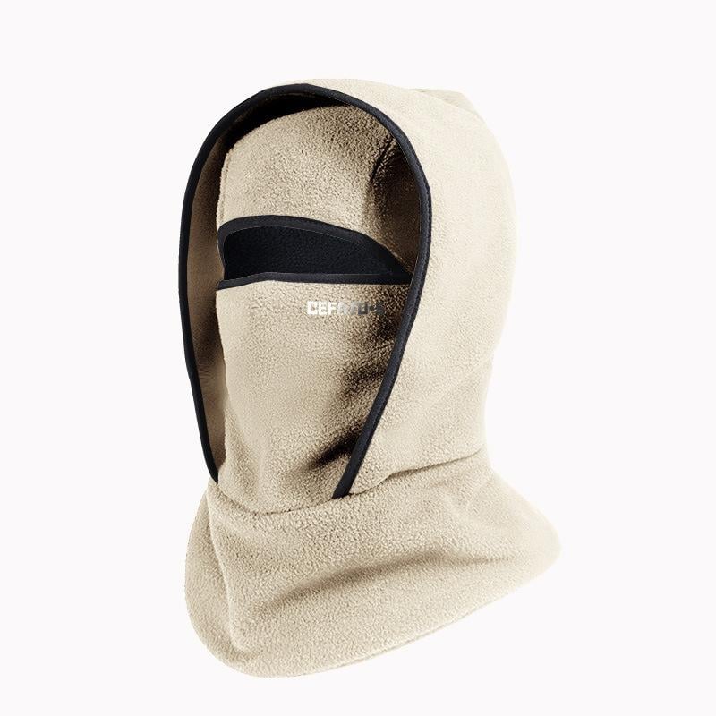 ❄️ Outdoor Winter Warm Hat Neckband Integrated Cycling Mask Sports Ski Head Cover Neck Windproof Cold One-Piece Pullover Hat