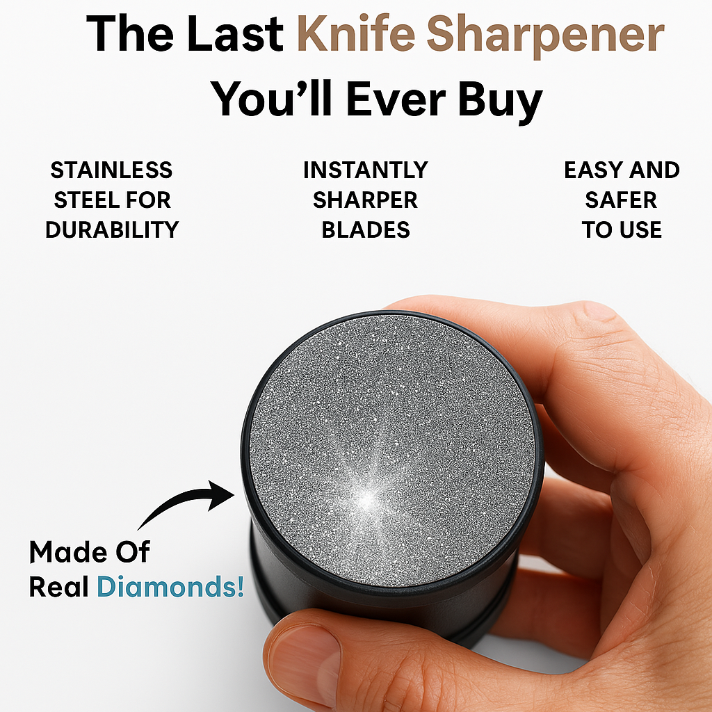 NOVAILLO DIAMOND ROLLING KNIFE-SHARPENER SET