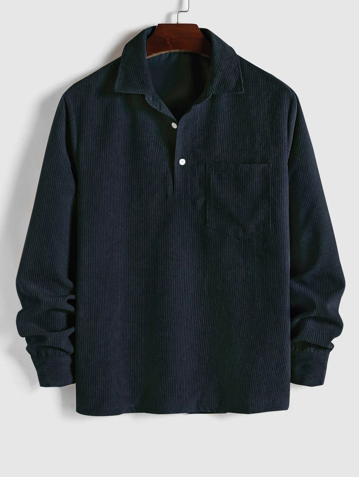 LONG SLEEVE BUTTON-UP SHIRT FOR MEN