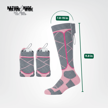 Rechargeable Full-Sole Heated Socks