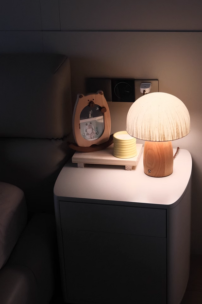 Mushroom Table Lamp – Minimalist Modern Design with LED