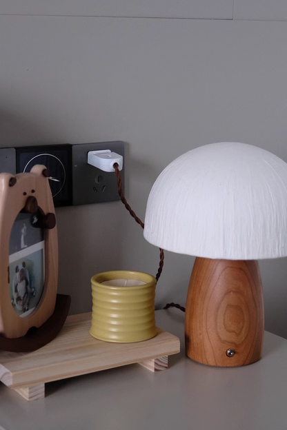 Mushroom Table Lamp – Minimalist Modern Design with LED