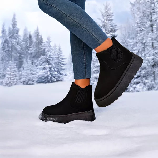 Women's Snow Ankle Boots Soft Plush Winter Shoes