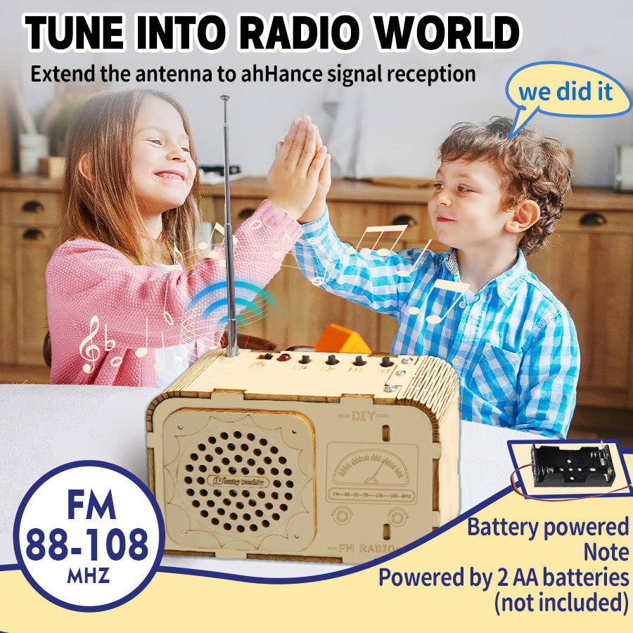 DIY FM Radio Kit Build a Real Working Radio