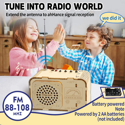 DIY FM Radio Kit Build a Real Working Radio