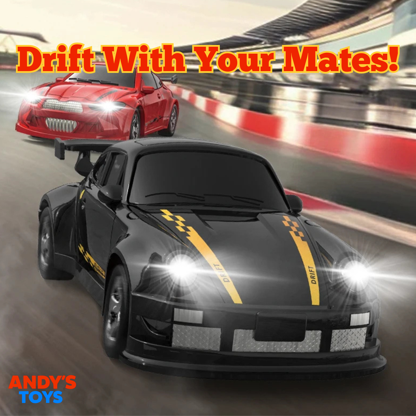 Desktop Racers™ – The Ultimate Mini Racetrack for All Ages