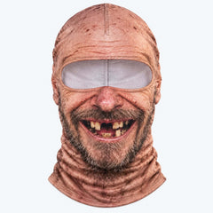 Funny Ski Mask - Grinning Smile