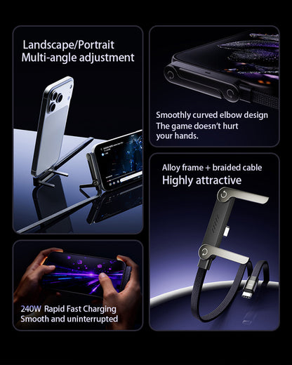Novarillo| 2-in-1 Stand Charging Cable