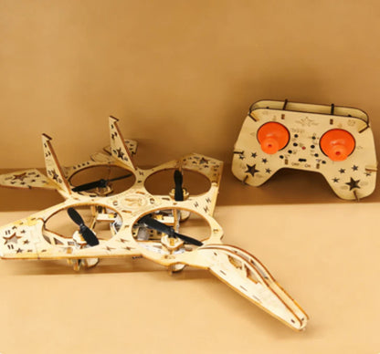 Kids DIY Wooden Drone Building Kit