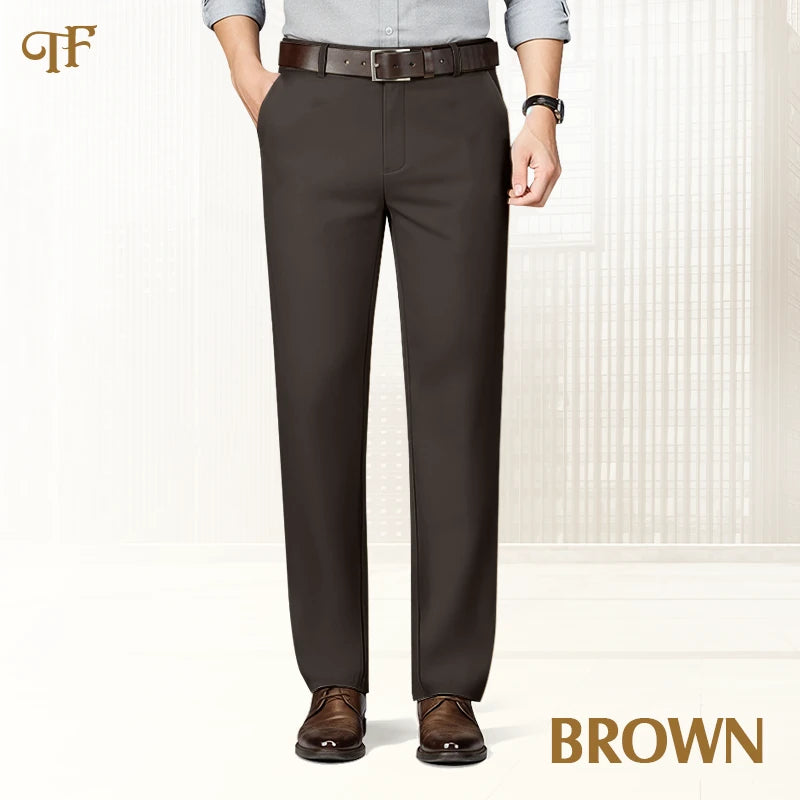 Men's High Stretch Straight Fit Pants