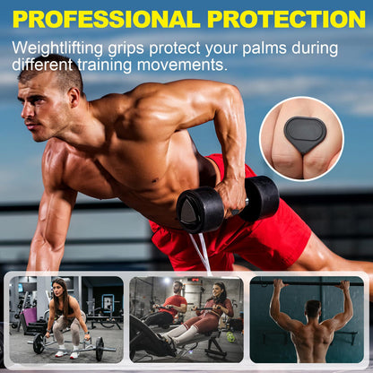 Anti-Slip Workout Grips – 2 Pairs Included (Buy 1 Get 1 Free)