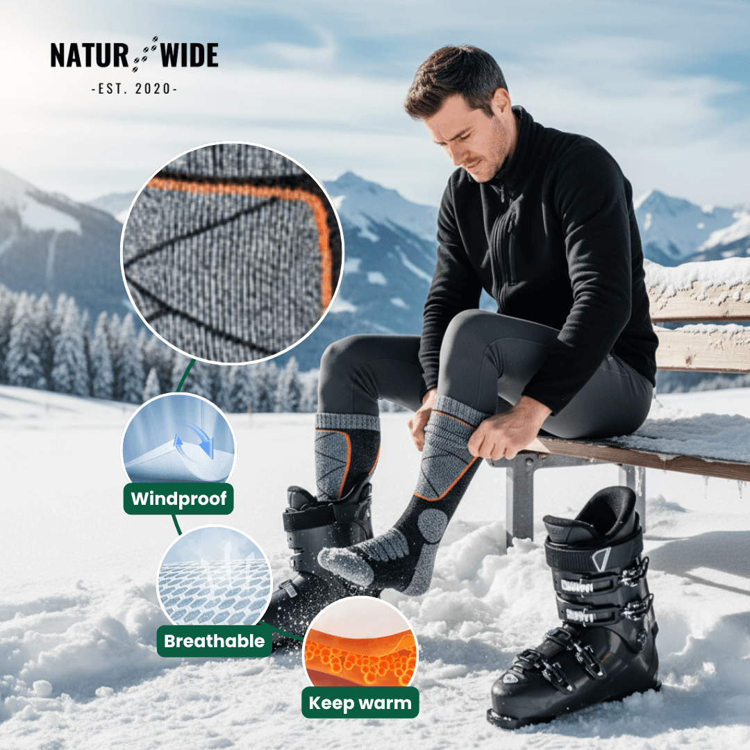 Rechargeable Full-Sole Heated Socks