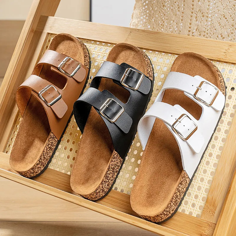 Men Cork Sandals