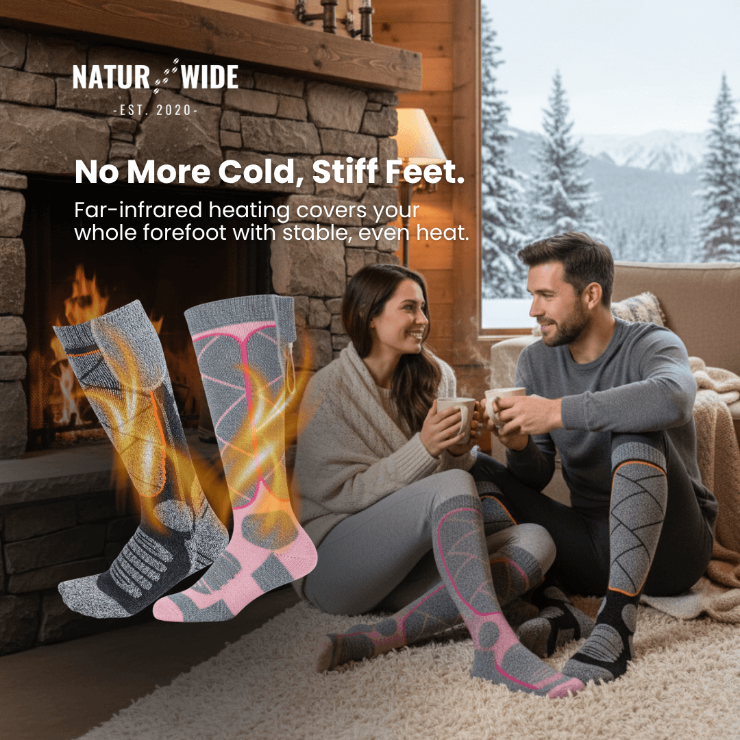 Rechargeable Full-Sole Heated Socks