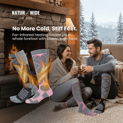Rechargeable Full-Sole Heated Socks