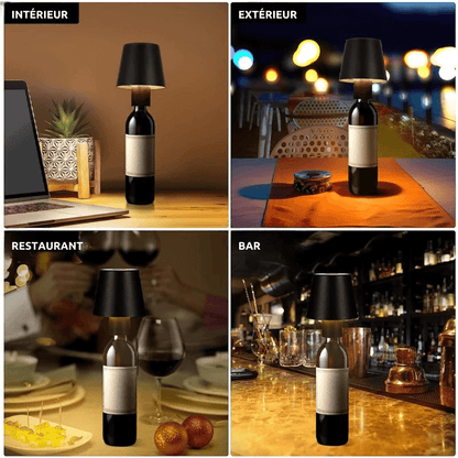 Upcycling Portable Bottle Lamp – RGB Multicolor