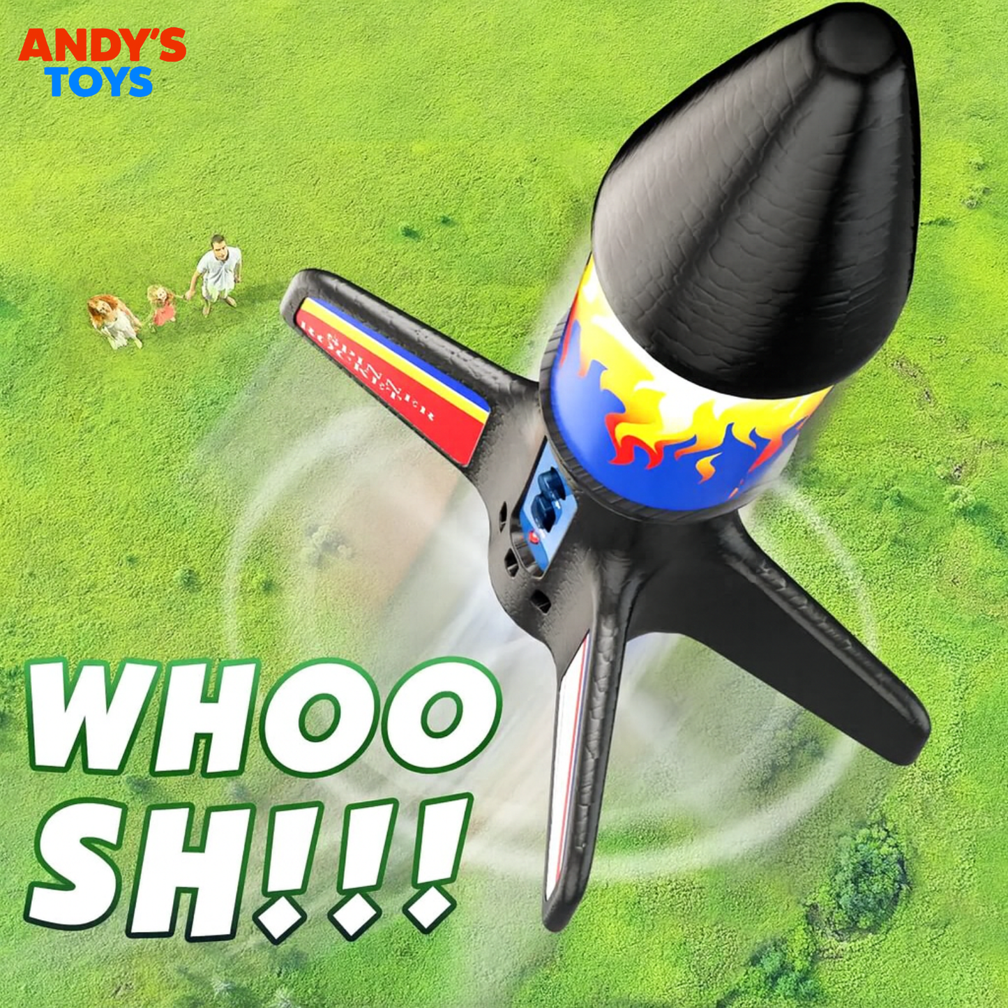 SkySpinner™ – Parachute Rocket Launcher