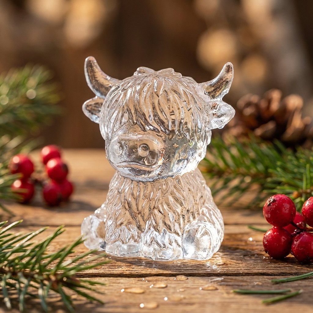 Mini Highland Cow Ice Cube & Dessert Mold