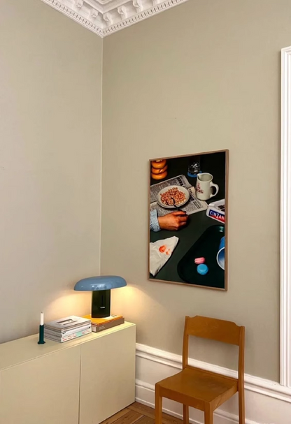 Mushroom Table Lamp – Modern Minimalist Design with LED