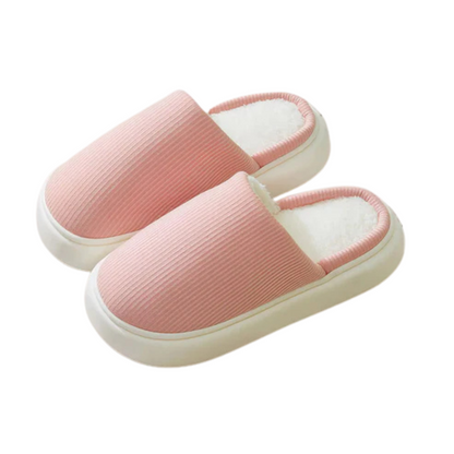 Cozy Knit Winter Slippers