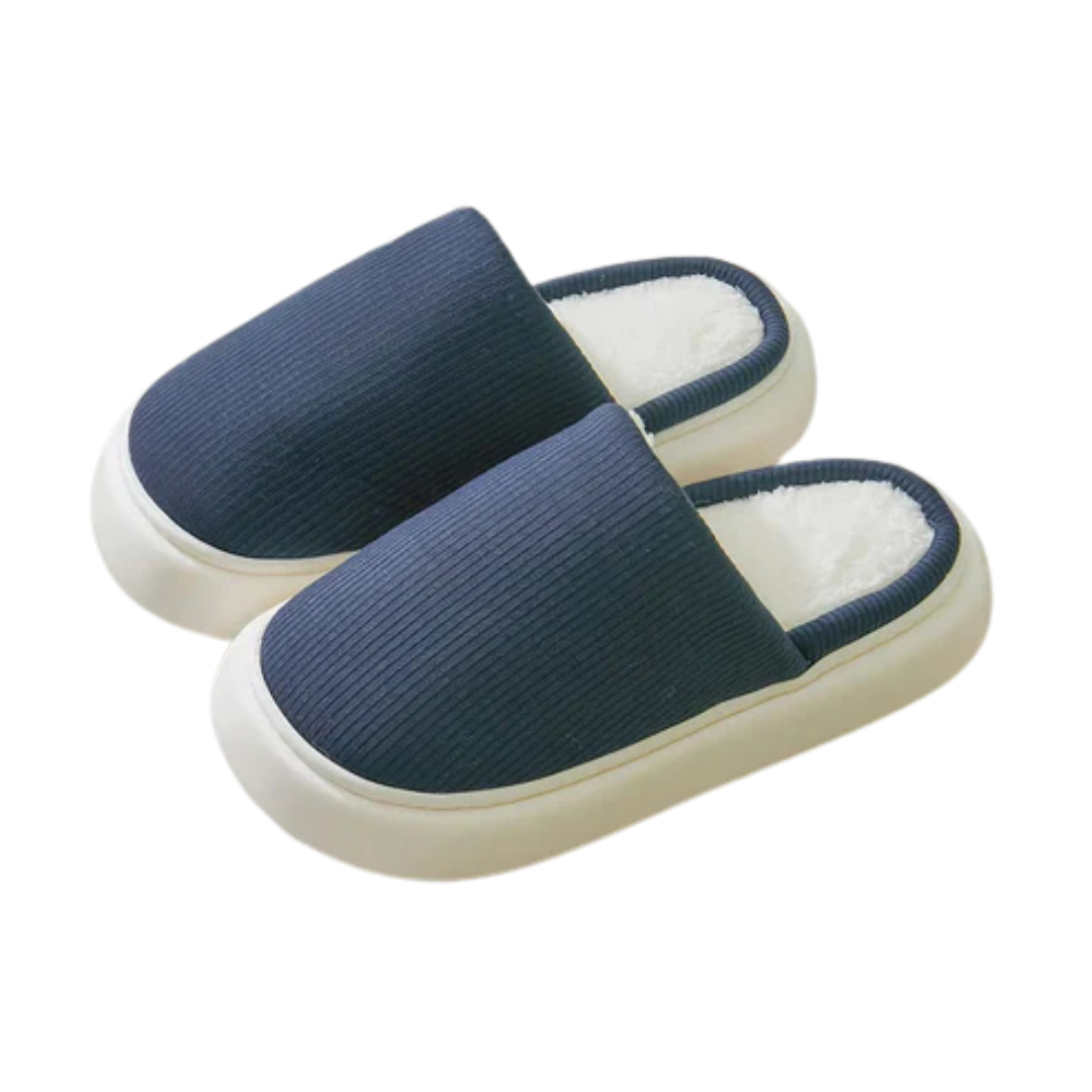 Cozy Knit Winter Slippers