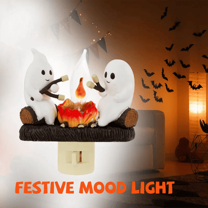 2025 Ghost Campfire Flickering Nightlight🔥👻